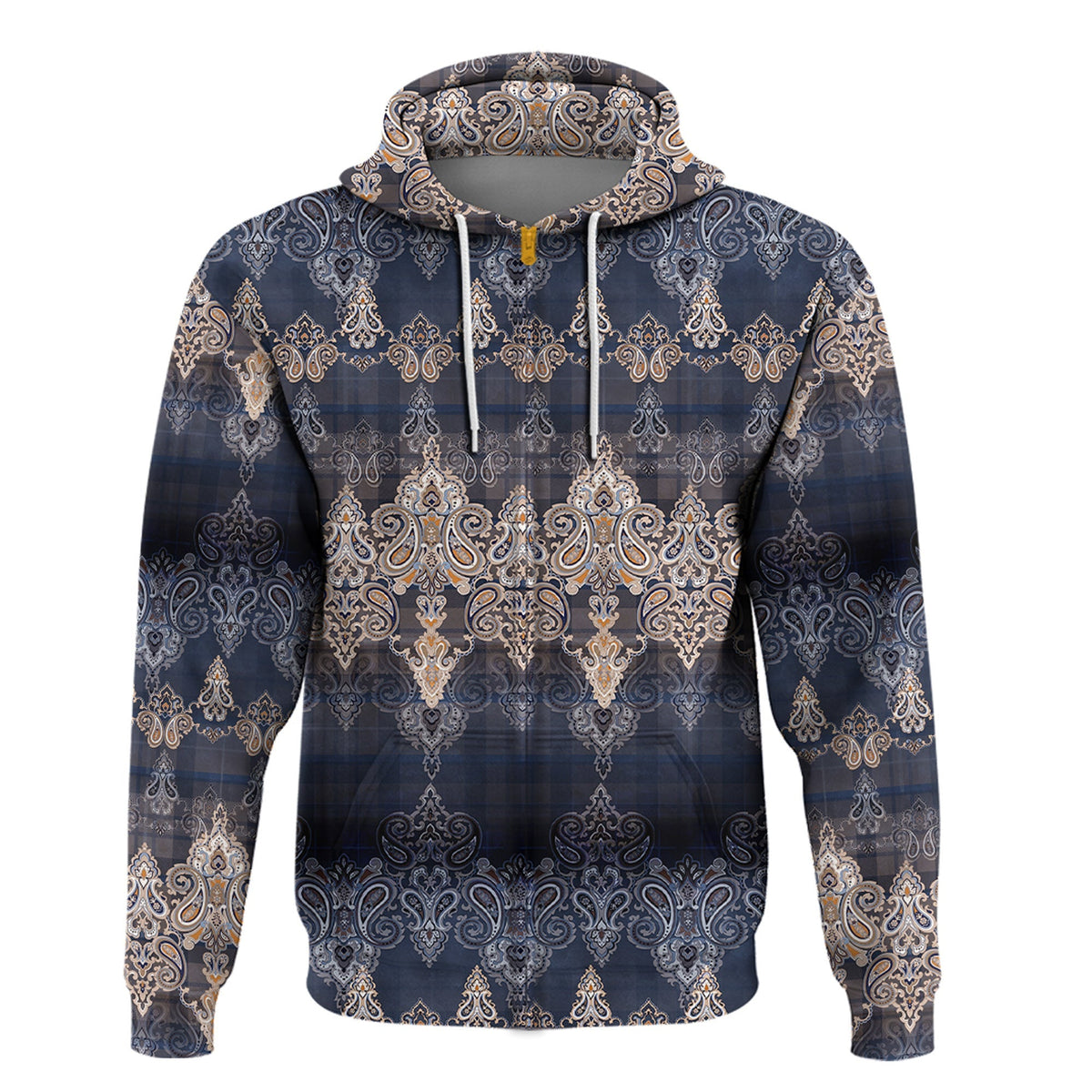 Paisley Bandana Hoodie Pattern Seamless Ver.179 RLT13 - Wonder Print Shop