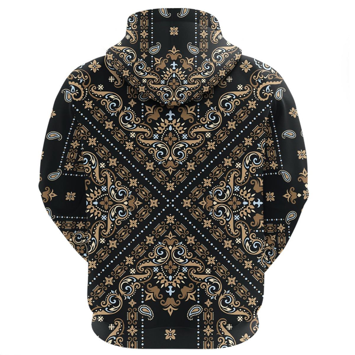 Paisley Bandana Hoodie Pattern Seamless Ver.169 RLT13 - Wonder Print Shop