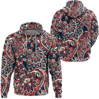 Paisley Bandana Hoodie Pattern Seamless Ver.175 RLT13 - Wonder Print Shop