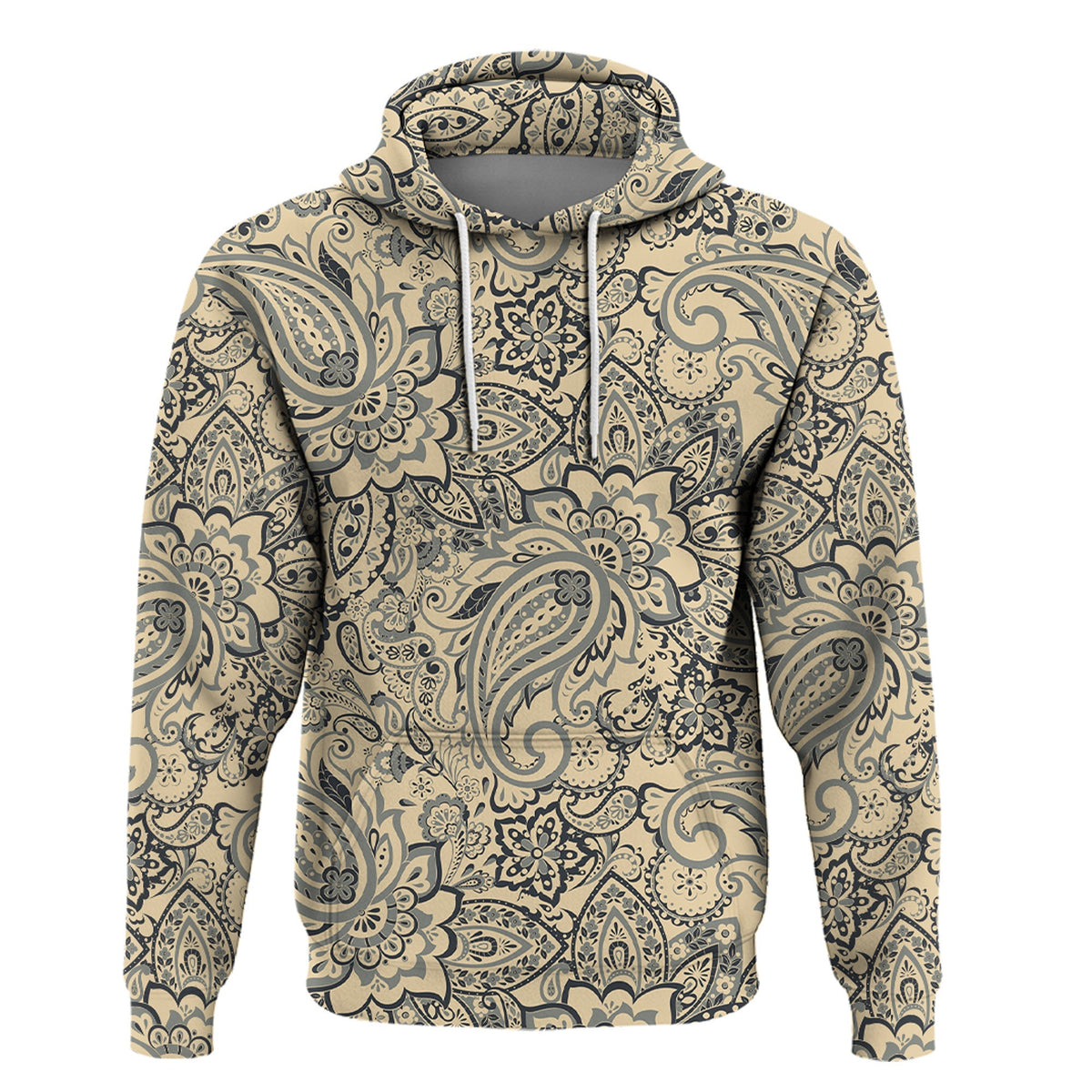 Paisley Bandana Hoodie Pattern Seamless Ver.189 RLT13 - Wonder Print Shop