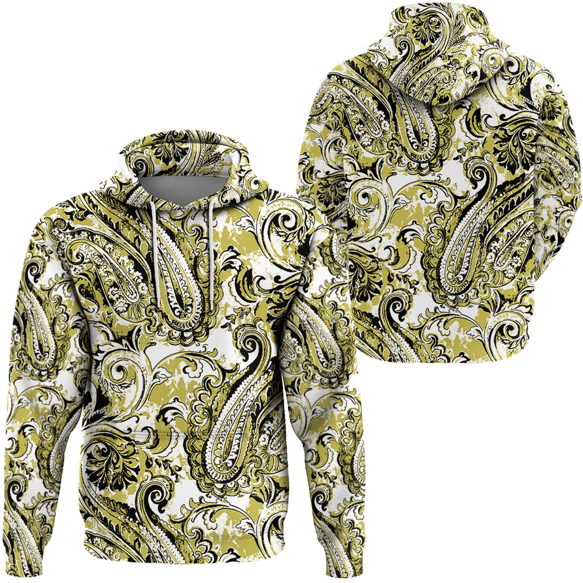 Paisley Bandana Hoodie Pattern Seamless Ver.152 RLT13 - Wonder Print Shop