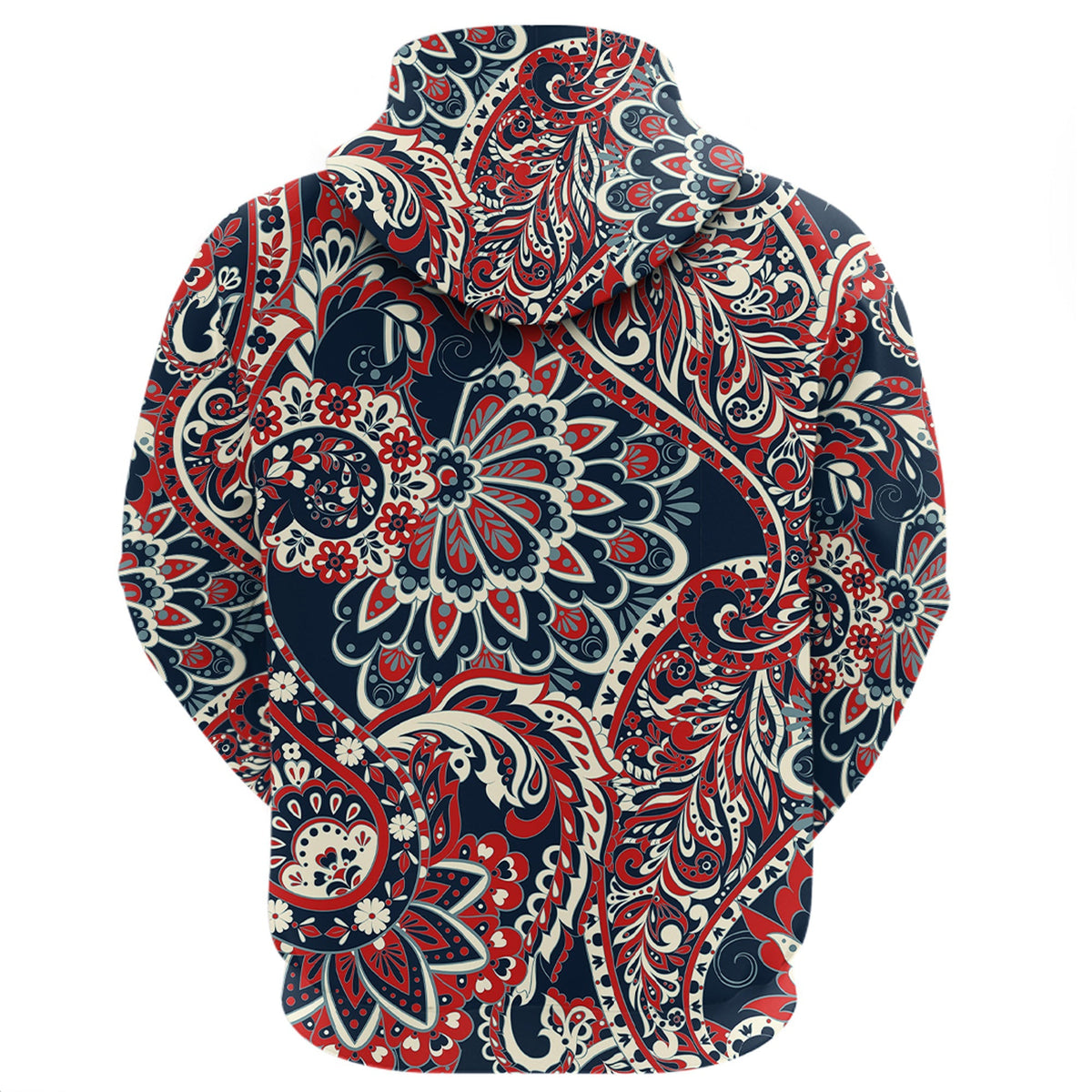 Paisley Bandana Hoodie Pattern Seamless Ver.175 RLT13 - Wonder Print Shop