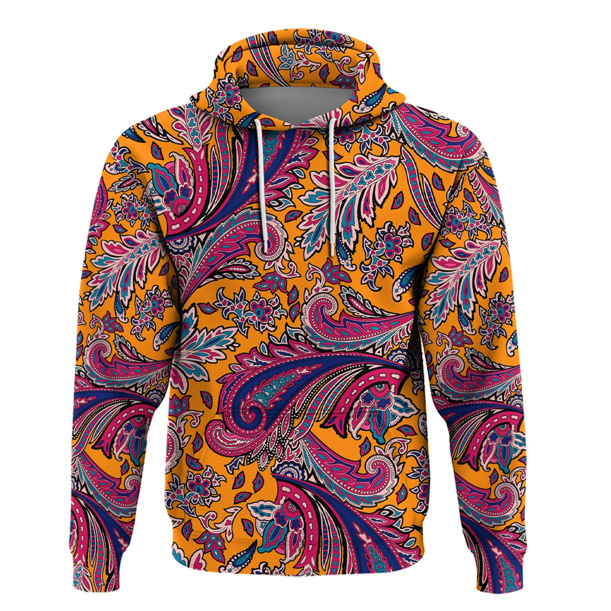 Paisley Bandana Hoodie Pattern Seamless Ver.156 RLT13 - Wonder Print Shop