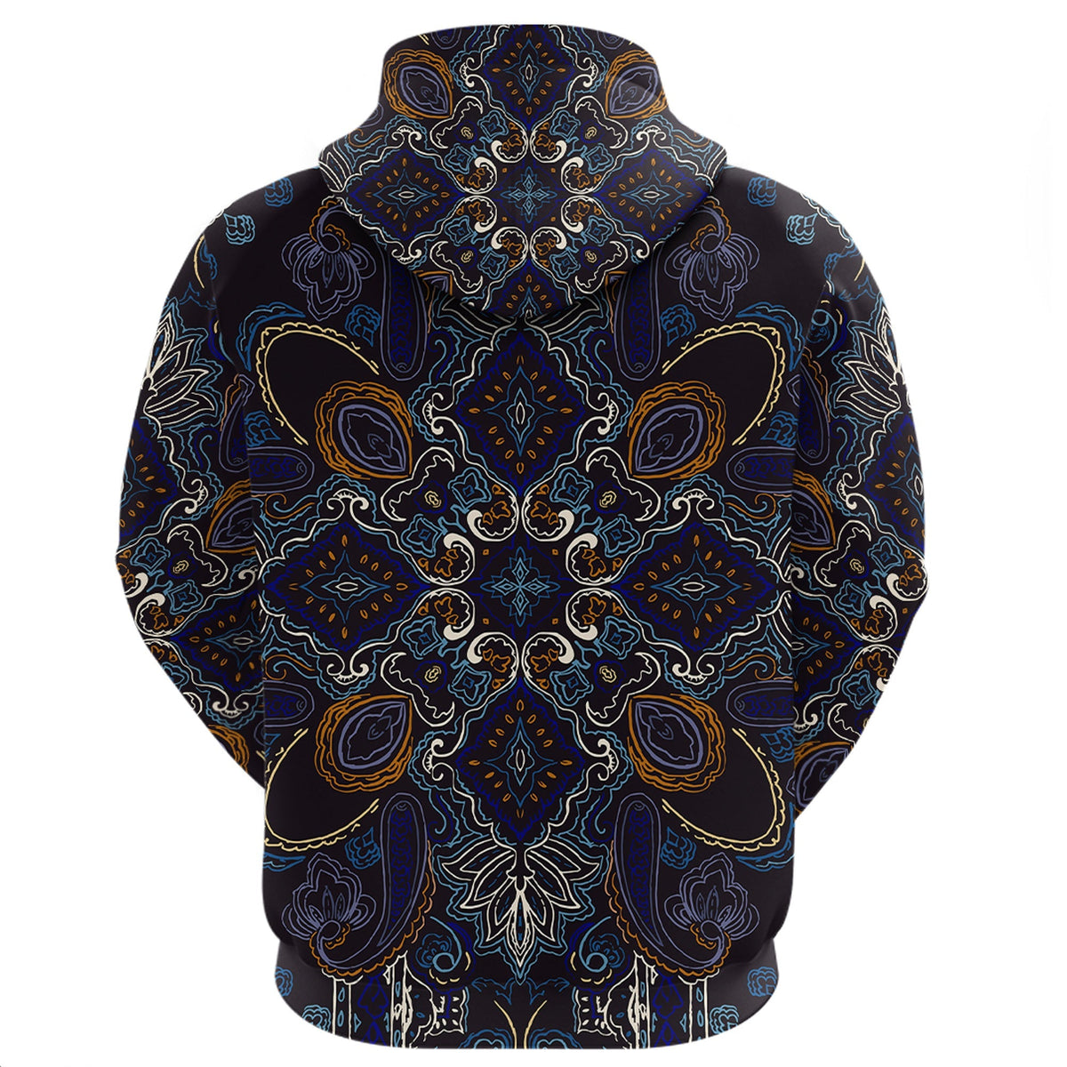 Paisley Bandana Hoodie Pattern Seamless Ver.138 RLT13 - Wonder Print Shop