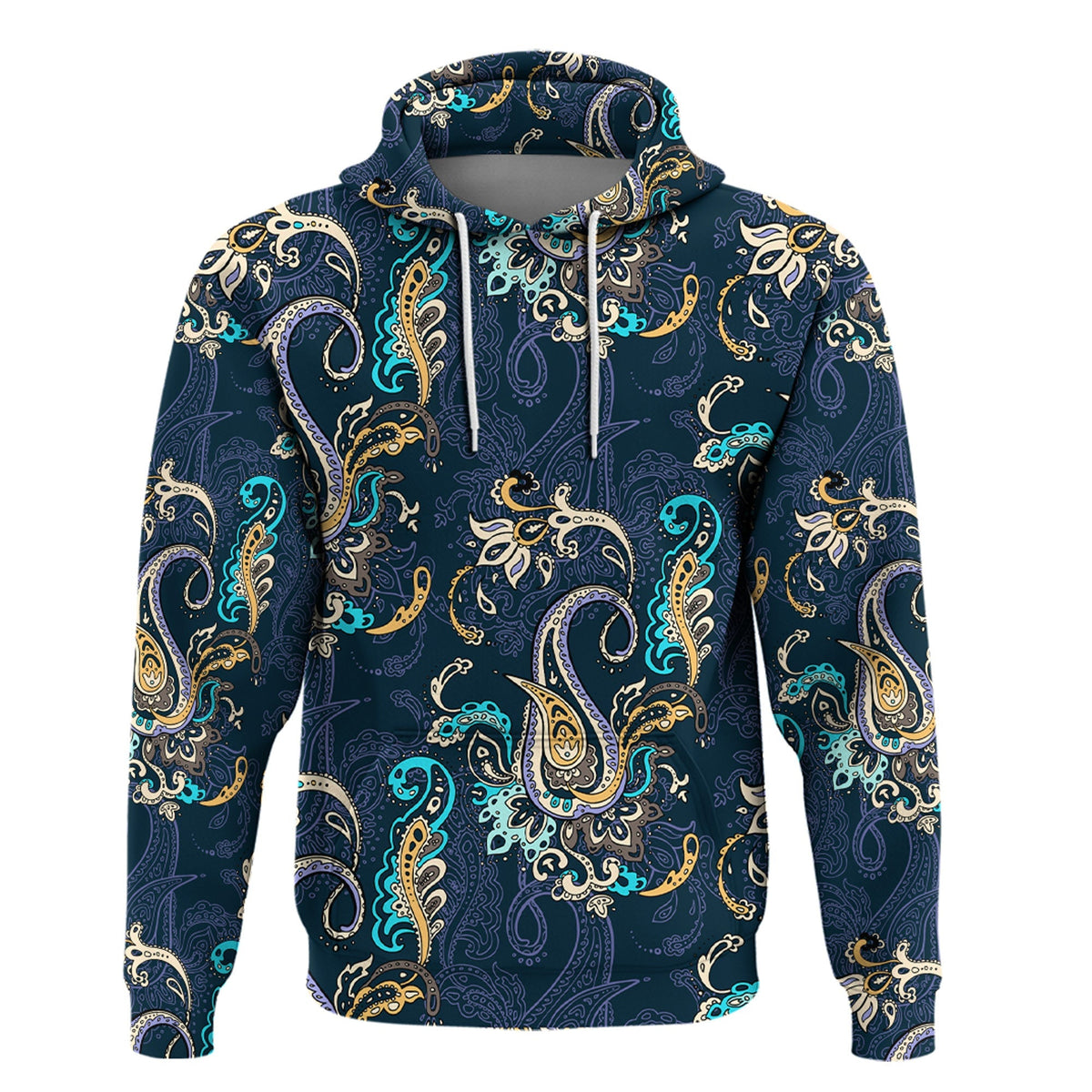 Paisley Bandana Hoodie Pattern Seamless Ver.148 RLT13 - Wonder Print Shop