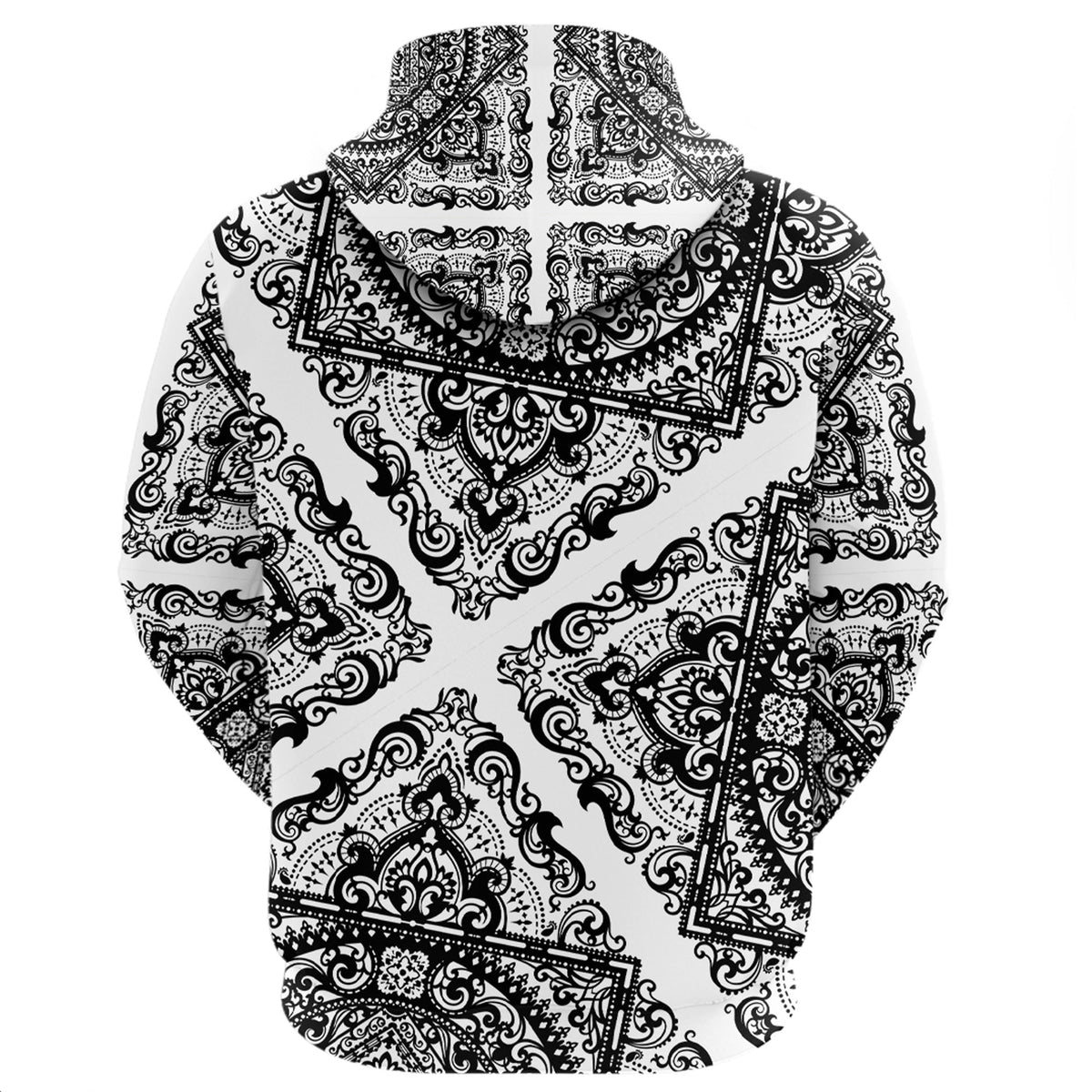 Paisley Bandana Hoodie Pattern Seamless Ver.143 RLT13 - Wonder Print Shop