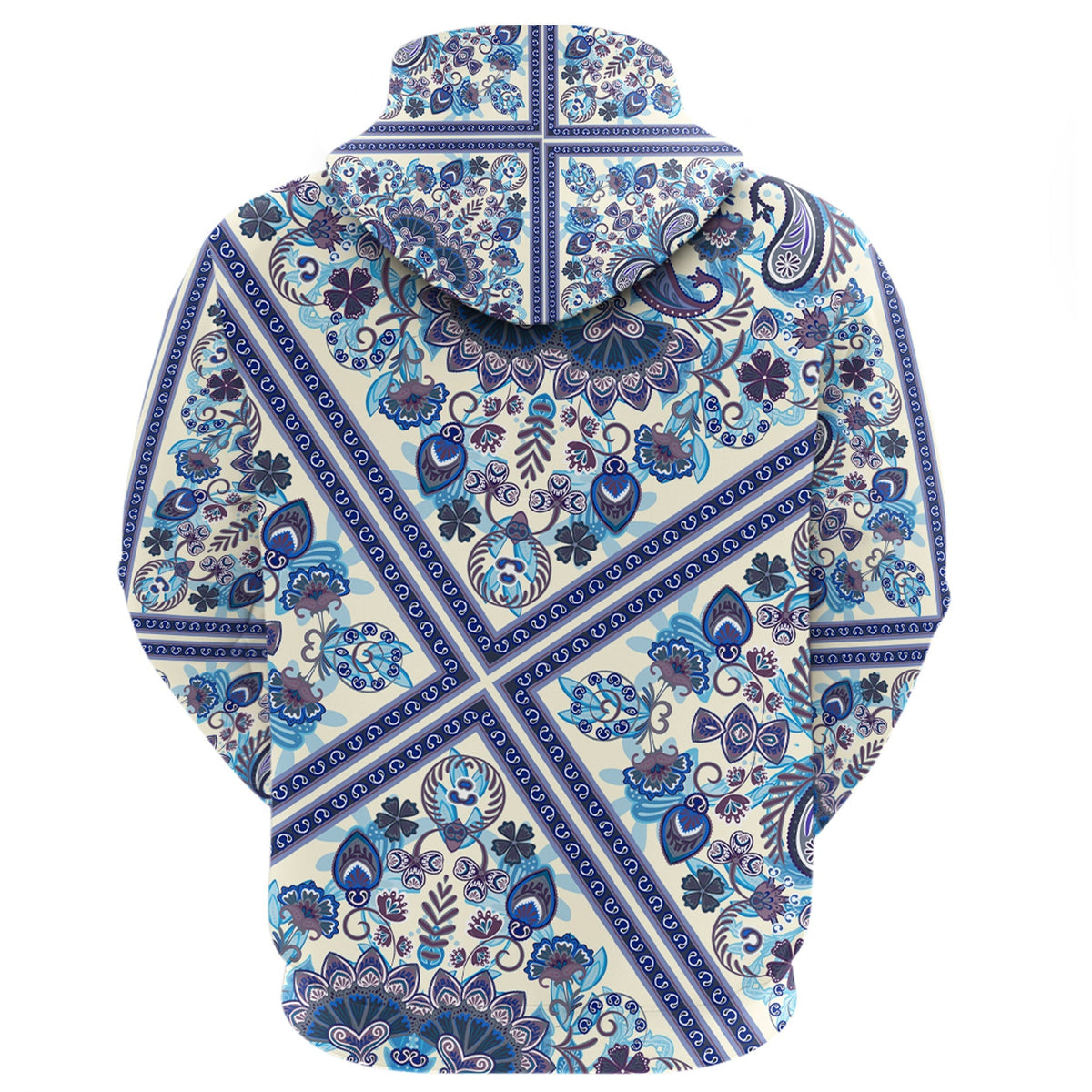 Paisley Bandana Hoodie Pattern Seamless Ver.153 RLT13 - Wonder Print Shop