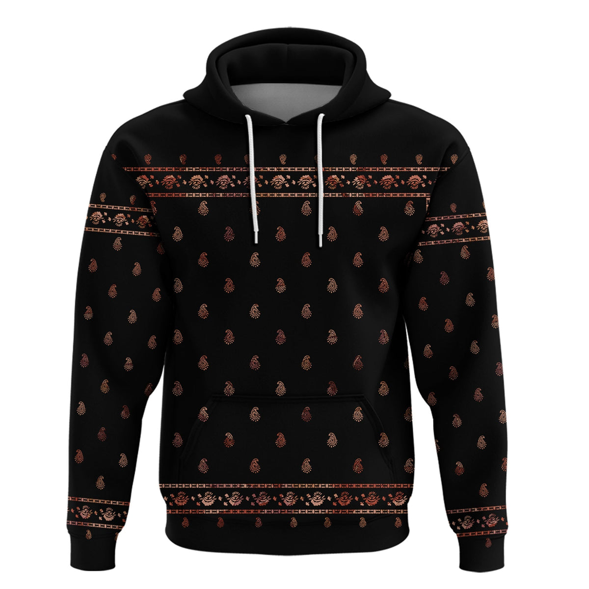 Paisley Bandana Hoodie Pattern Seamless Ver.131 RLT13 - Wonder Print Shop
