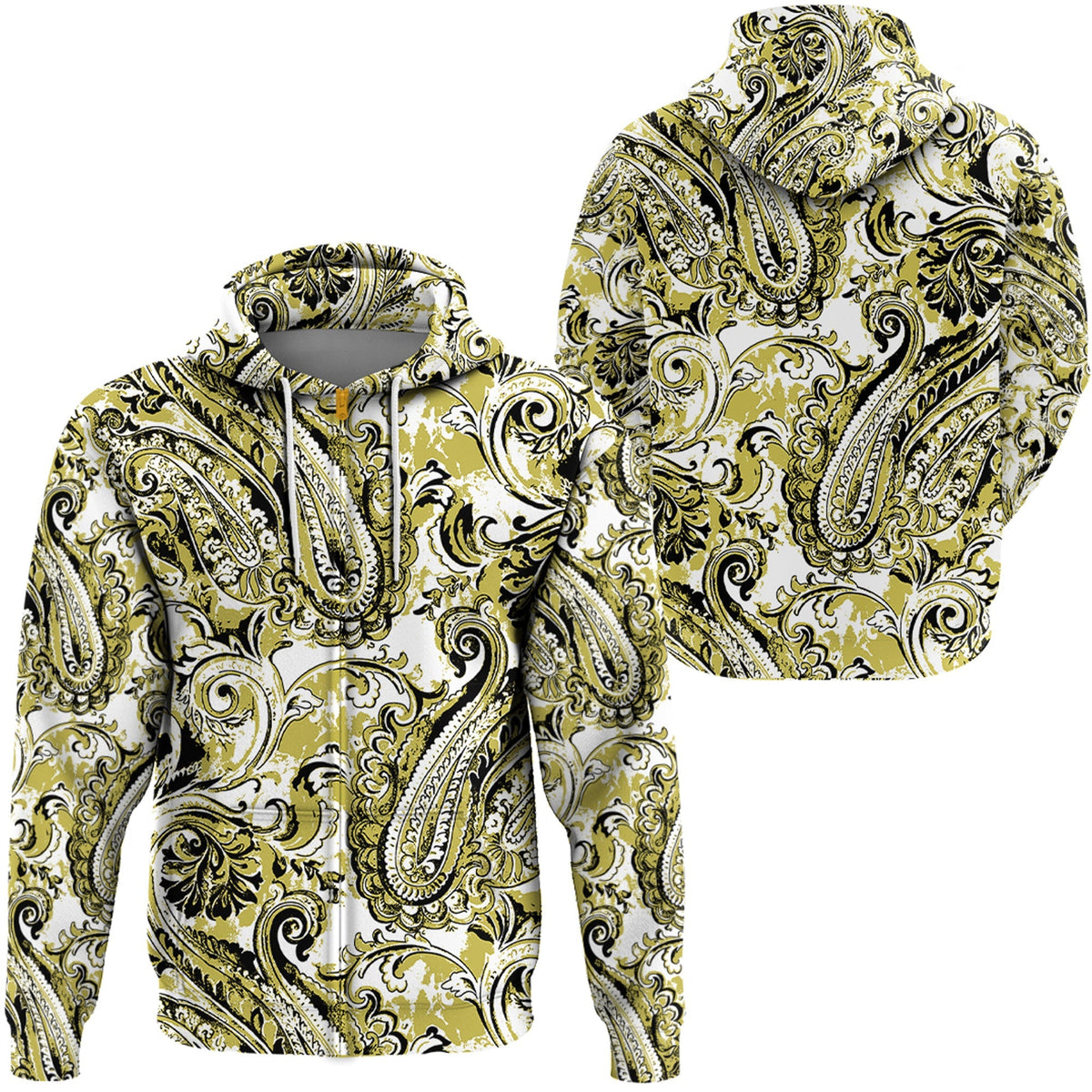 Paisley Bandana Hoodie Pattern Seamless Ver.152 RLT13 - Wonder Print Shop