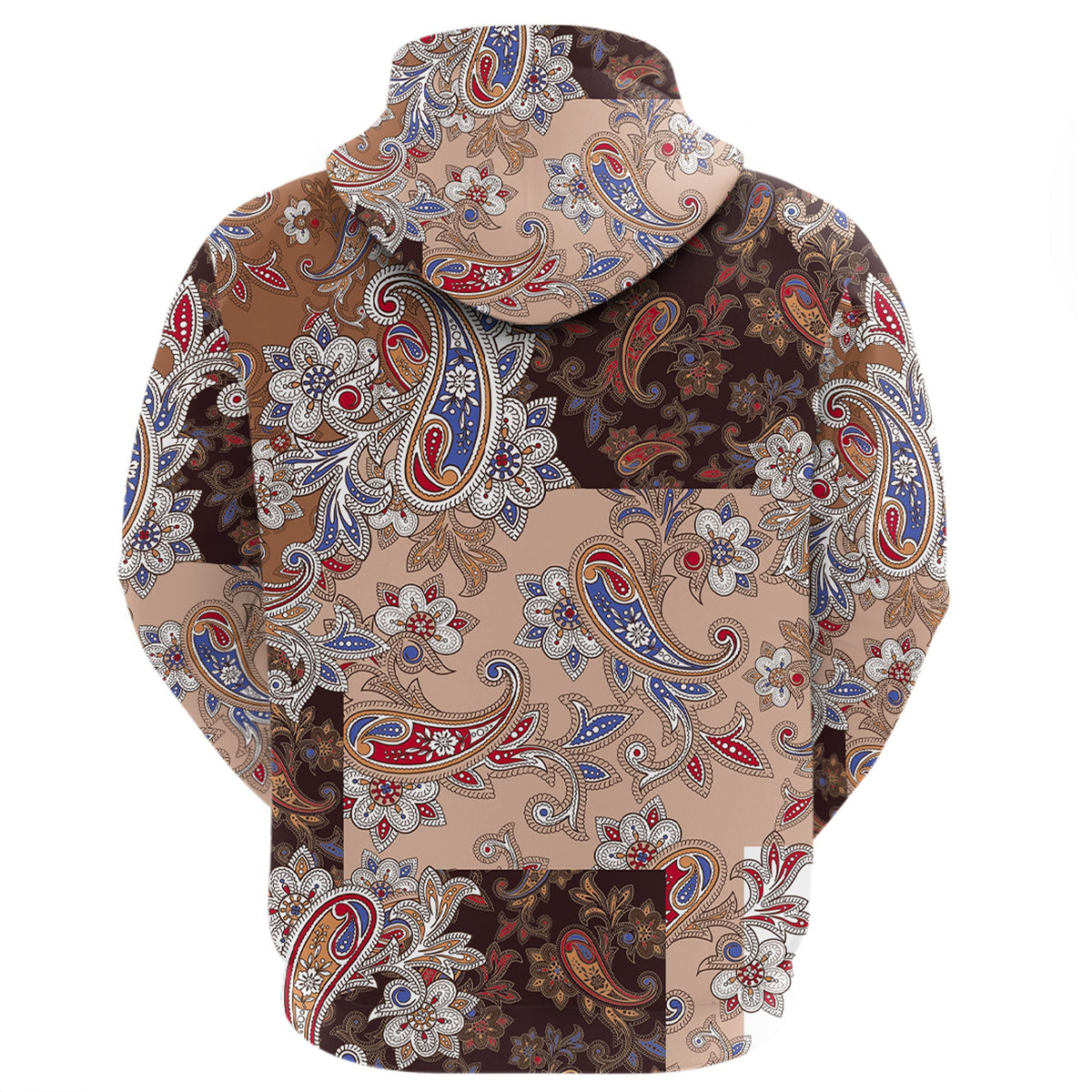 Paisley Bandana Hoodie Pattern Seamless Ver.147 RLT13 - Wonder Print Shop