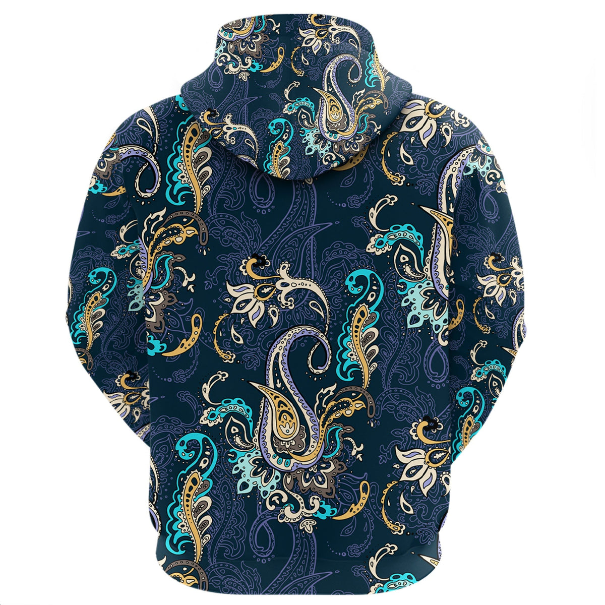 Paisley Bandana Hoodie Pattern Seamless Ver.148 RLT13 - Wonder Print Shop