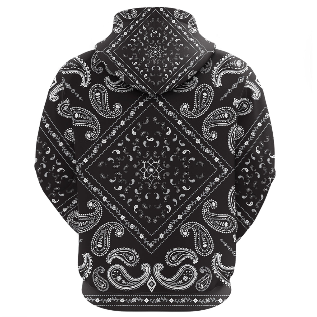Paisley Bandana Hoodie Pattern Seamless Ver.146 RLT13 - Wonder Print Shop