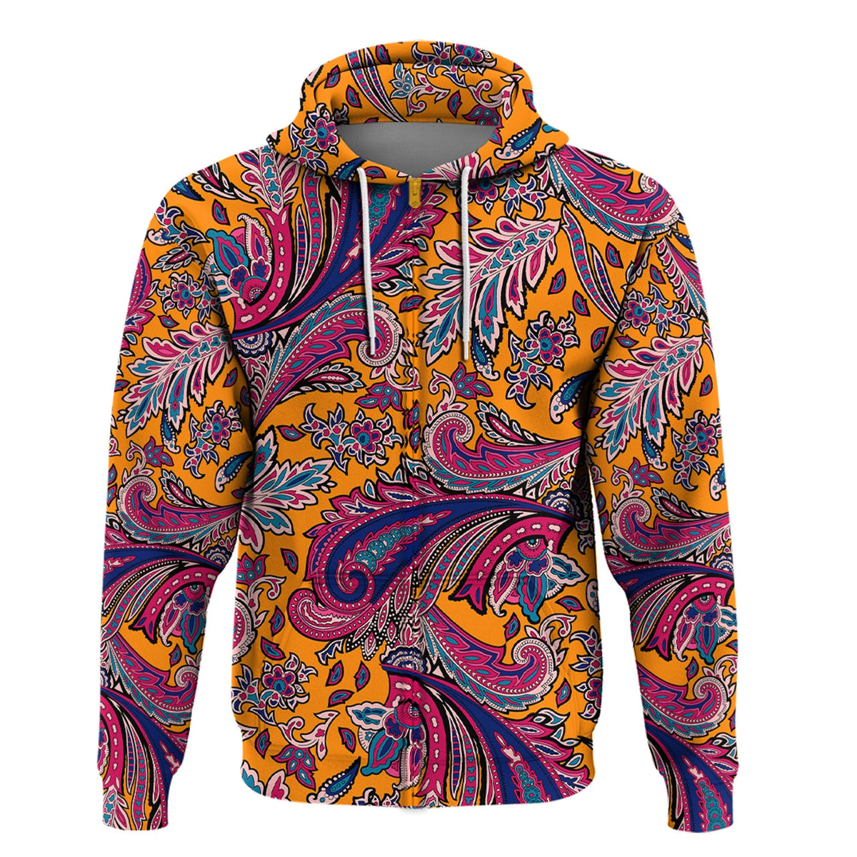 Paisley Bandana Hoodie Pattern Seamless Ver.156 RLT13 - Wonder Print Shop