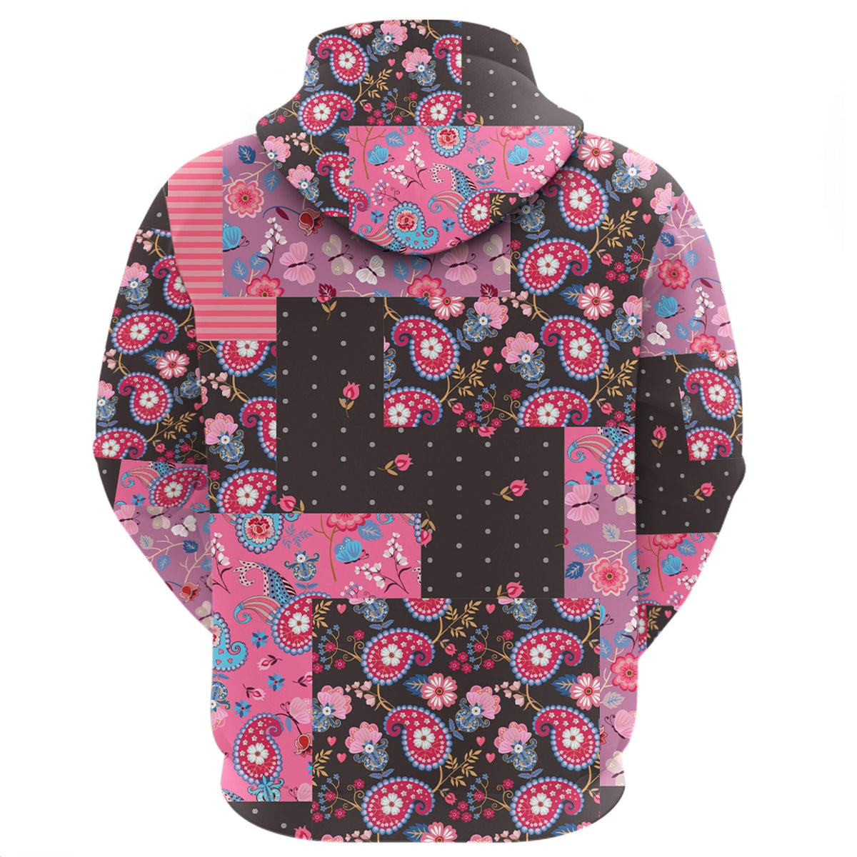 Paisley Bandana Hoodie Pattern Seamless Ver.140 RLT13 - Wonder Print Shop