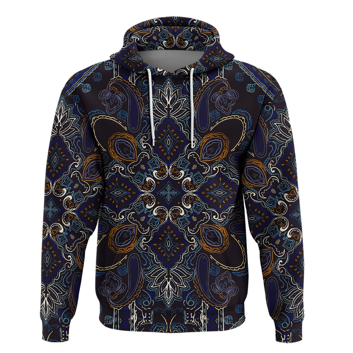 Paisley Bandana Hoodie Pattern Seamless Ver.138 RLT13 - Wonder Print Shop