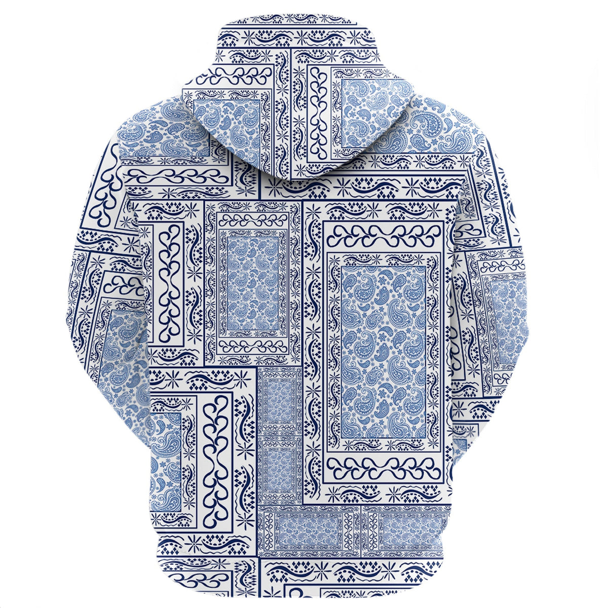 Paisley Bandana Hoodie Pattern Seamless Ver.142 RLT13 - Wonder Print Shop