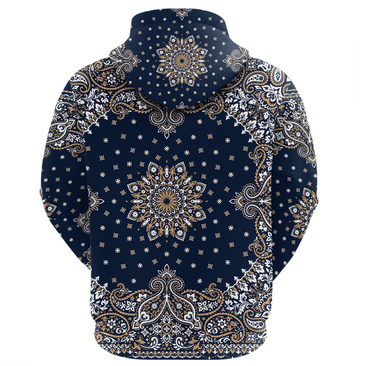 Paisley Bandana Hoodie Pattern Seamless Ver.134 RLT13 - Wonder Print Shop
