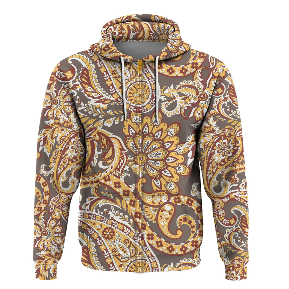 Paisley Bandana Hoodie Pattern Seamless Ver.151 RLT13 - Wonder Print Shop