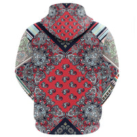 Paisley Bandana Hoodie Pattern Seamless Ver.149 RLT13 - Wonder Print Shop