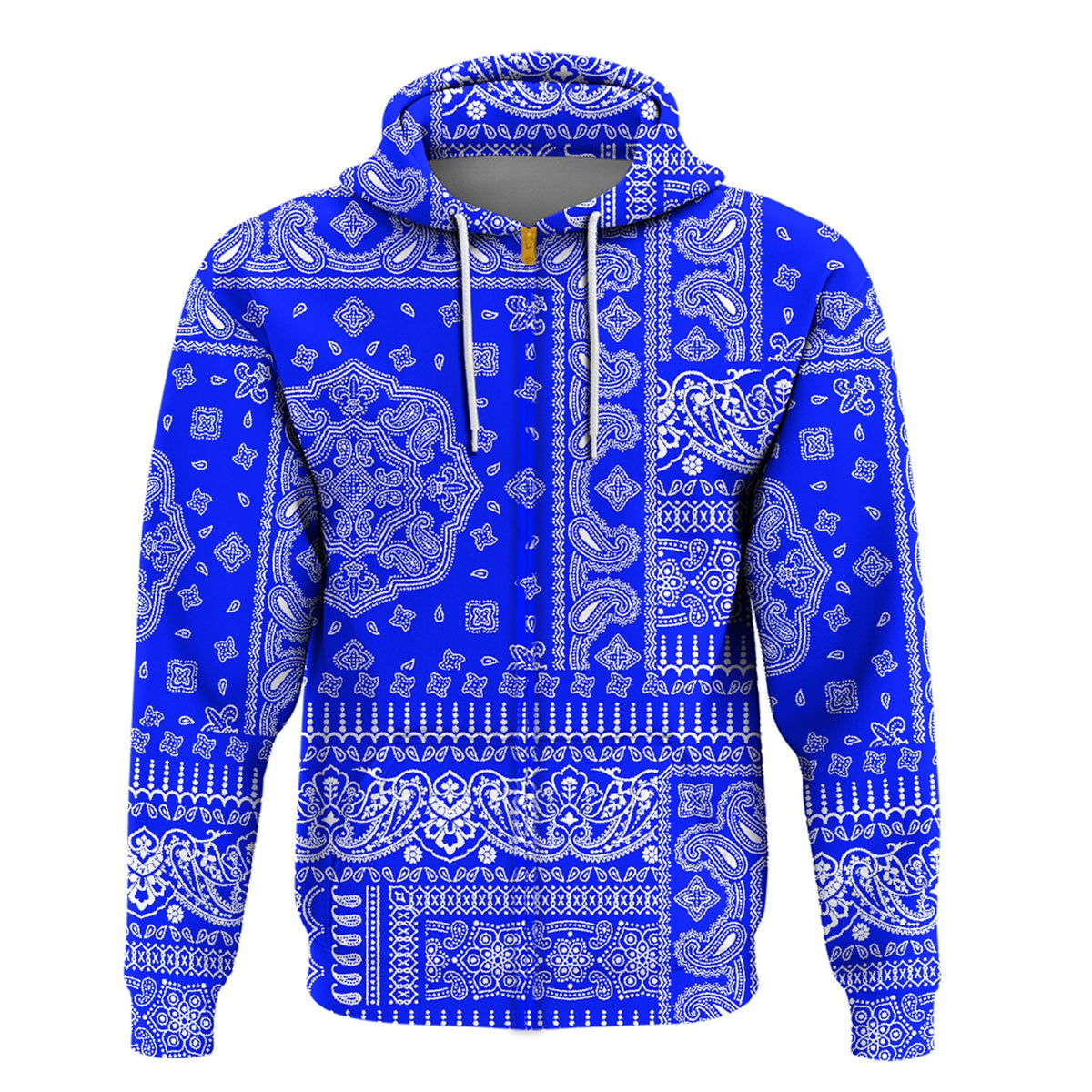 Paisley Bandana Hoodie Pattern Seamless Ver.144 RLT13 - Wonder Print Shop