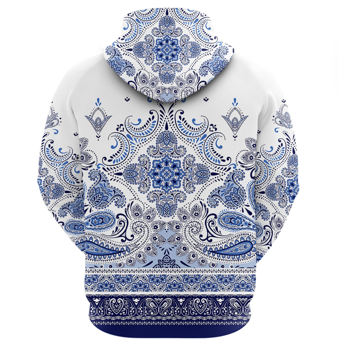 Paisley Bandana Hoodie Pattern Seamless Ver.122 RLT13 - Wonder Print Shop