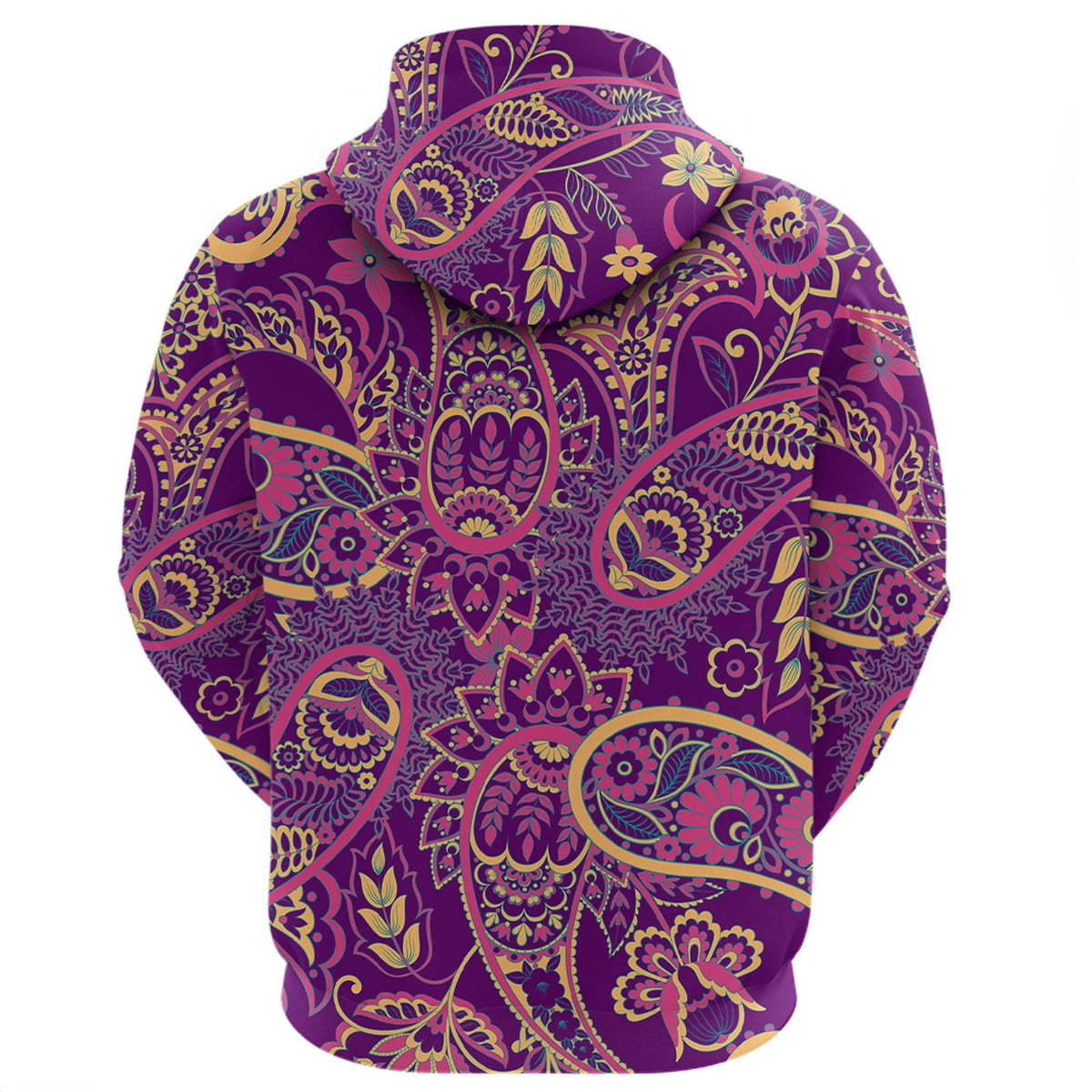 Paisley Bandana Hoodie Pattern Seamless Ver.125 RLT13 - Wonder Print Shop