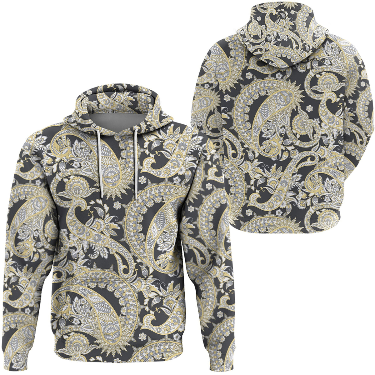 Paisley Bandana Hoodie Pattern Seamless Ver.115 RLT13 - Wonder Print Shop
