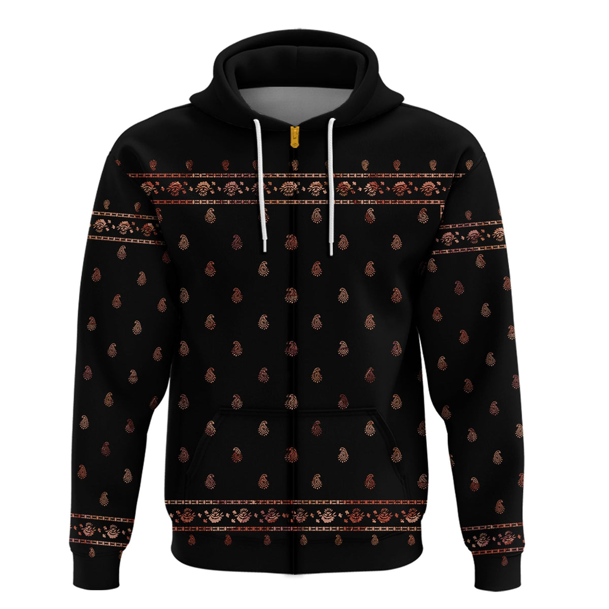 Paisley Bandana Hoodie Pattern Seamless Ver.131 RLT13 - Wonder Print Shop