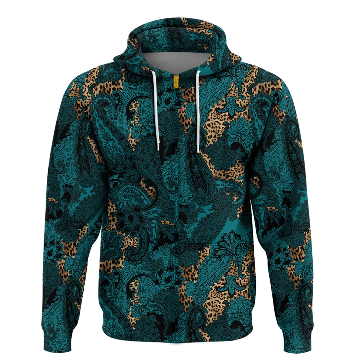 Paisley Bandana Hoodie Pattern Seamless Ver.107 RLT13 - Wonder Print Shop