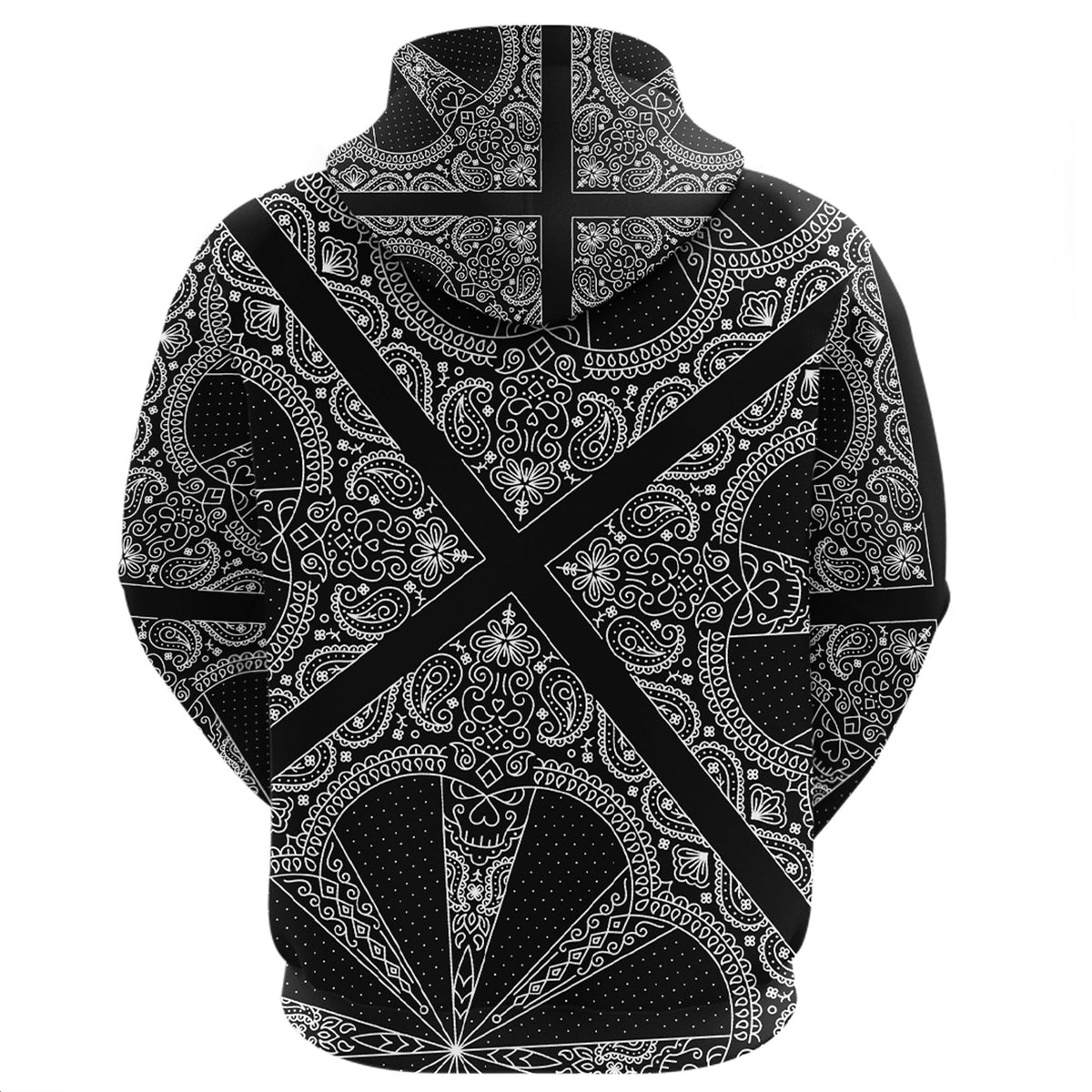 Paisley Bandana Hoodie Pattern Seamless Ver.106 RLT13 - Wonder Print Shop