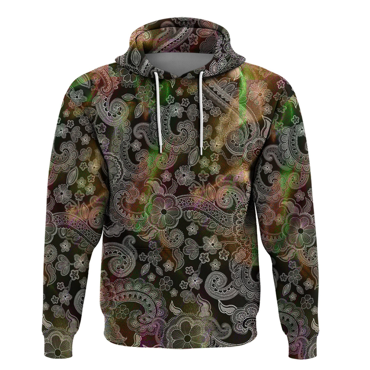 Paisley Bandana Hoodie Pattern Seamless Ver.102 RLT13 - Wonder Print Shop