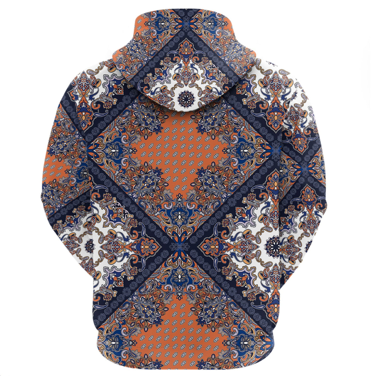 Paisley Bandana Hoodie Pattern Seamless Ver.124 RLT13 - Wonder Print Shop