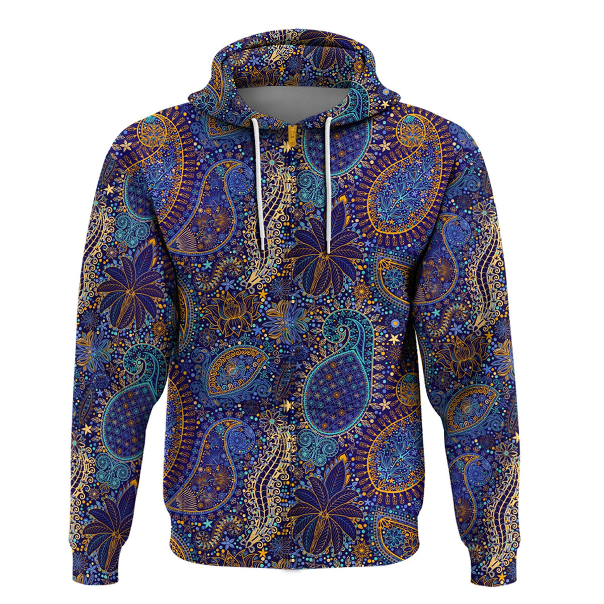 Paisley Bandana Hoodie Pattern Seamless Ver.135 RLT13 - Wonder Print Shop