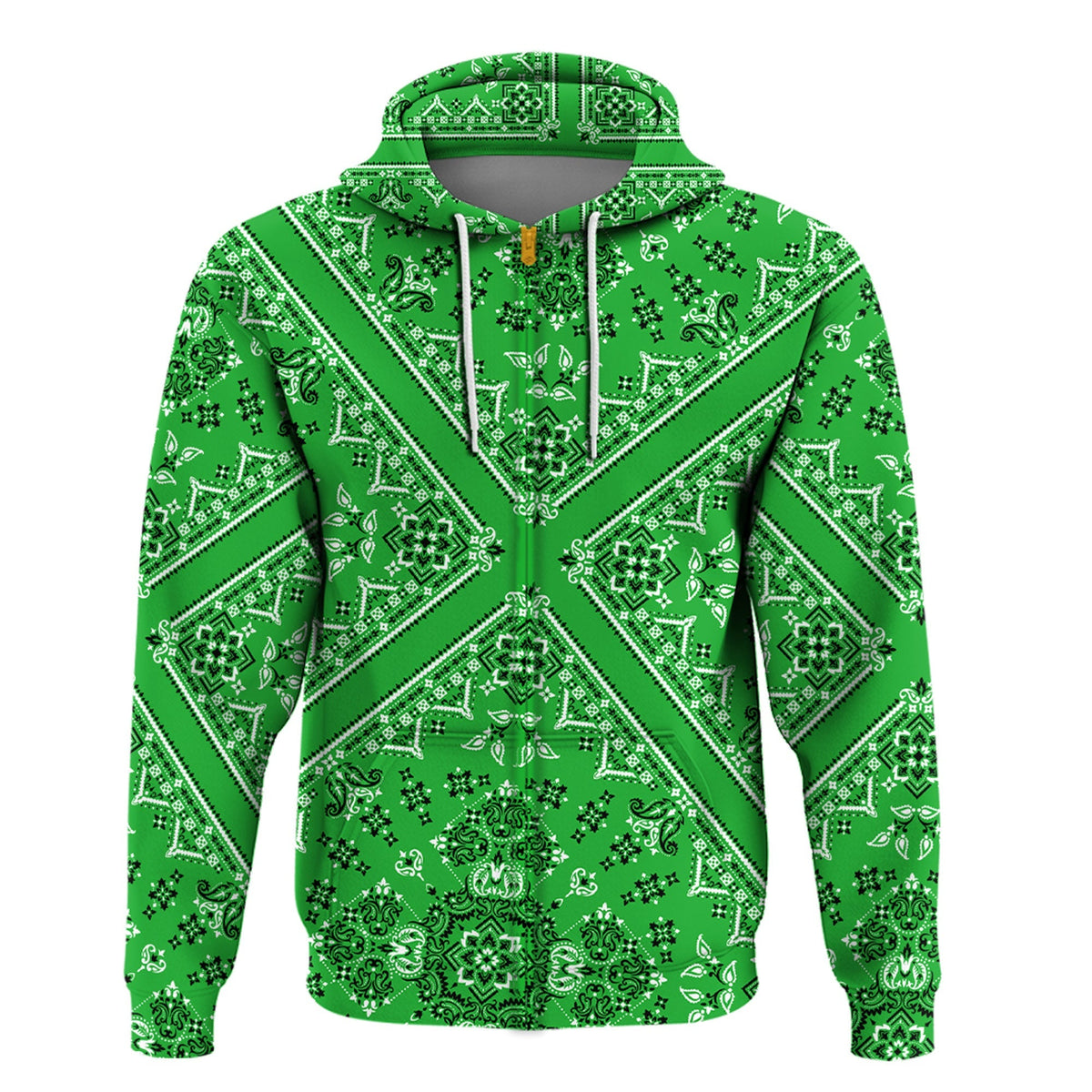 Paisley Bandana Hoodie Pattern Seamless Ver.127 RLT13 - Wonder Print Shop