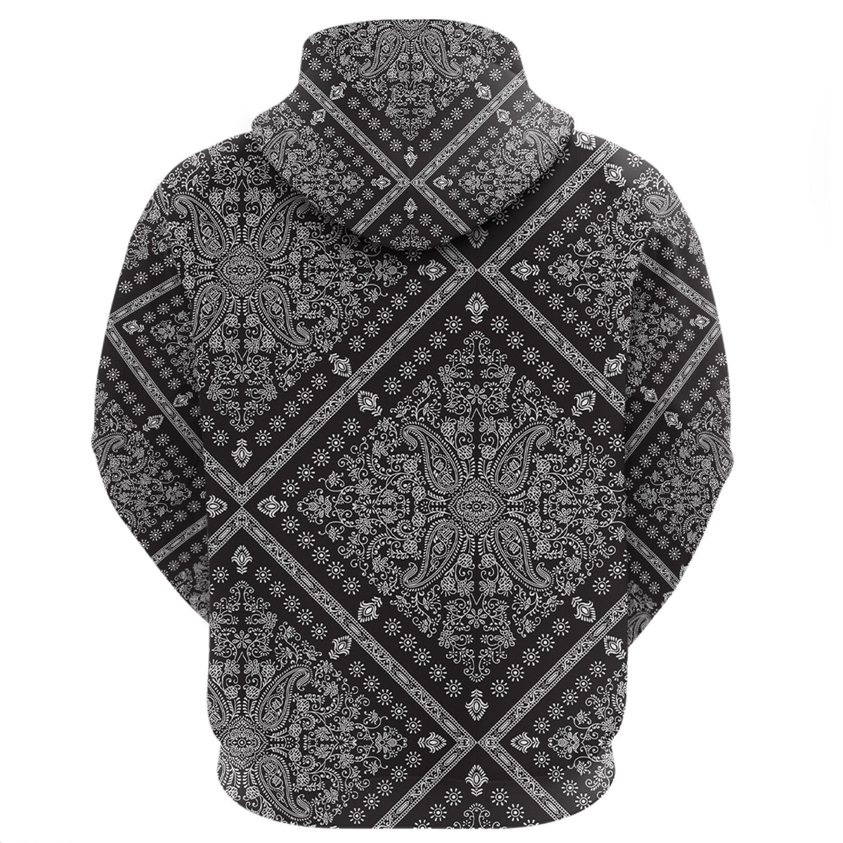 Paisley Bandana Hoodie Pattern Seamless Ver.130 RLT13 - Wonder Print Shop