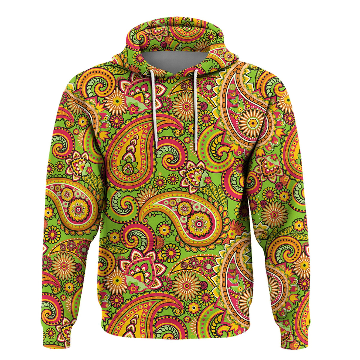 Paisley Bandana Hoodie Pattern Seamless Ver.111 RLT13 - Wonder Print Shop