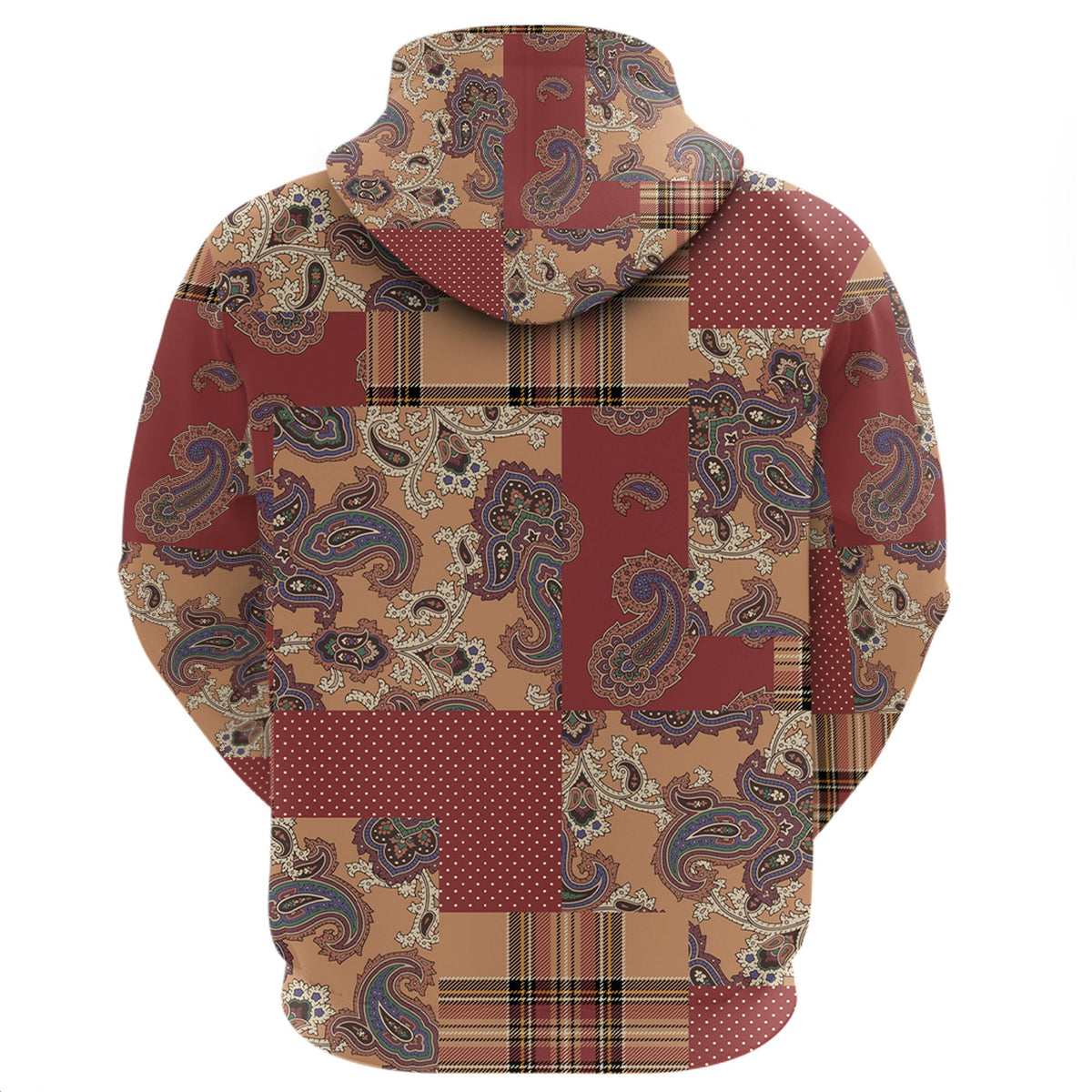 Paisley Bandana Hoodie Pattern Seamless Ver.114 RLT13 - Wonder Print Shop
