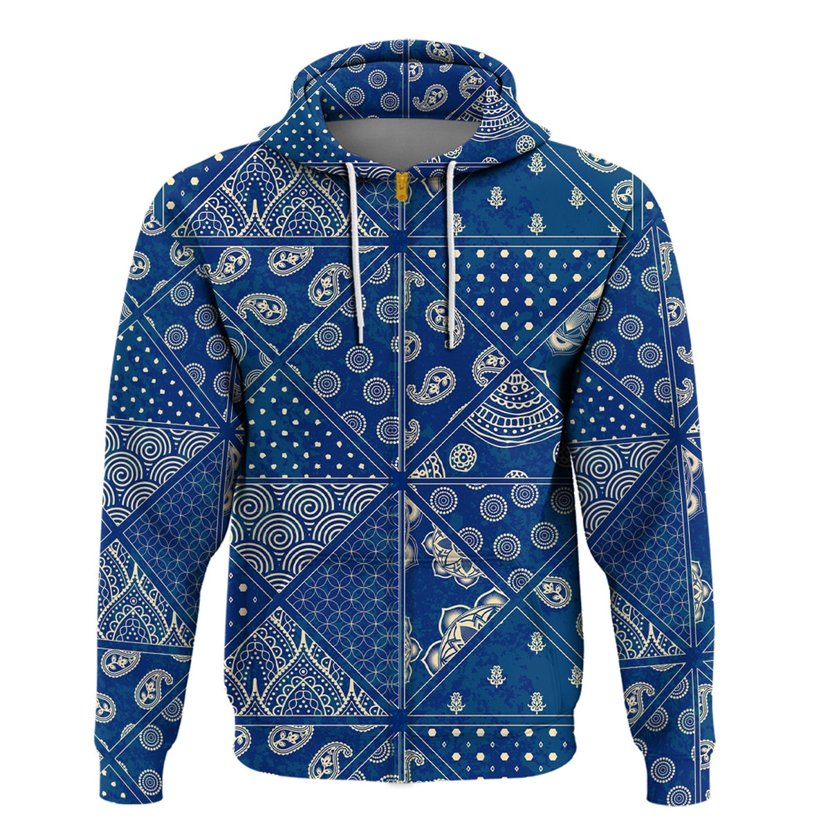Paisley Bandana Hoodie Pattern Seamless Ver.105 RLT13 - Wonder Print Shop