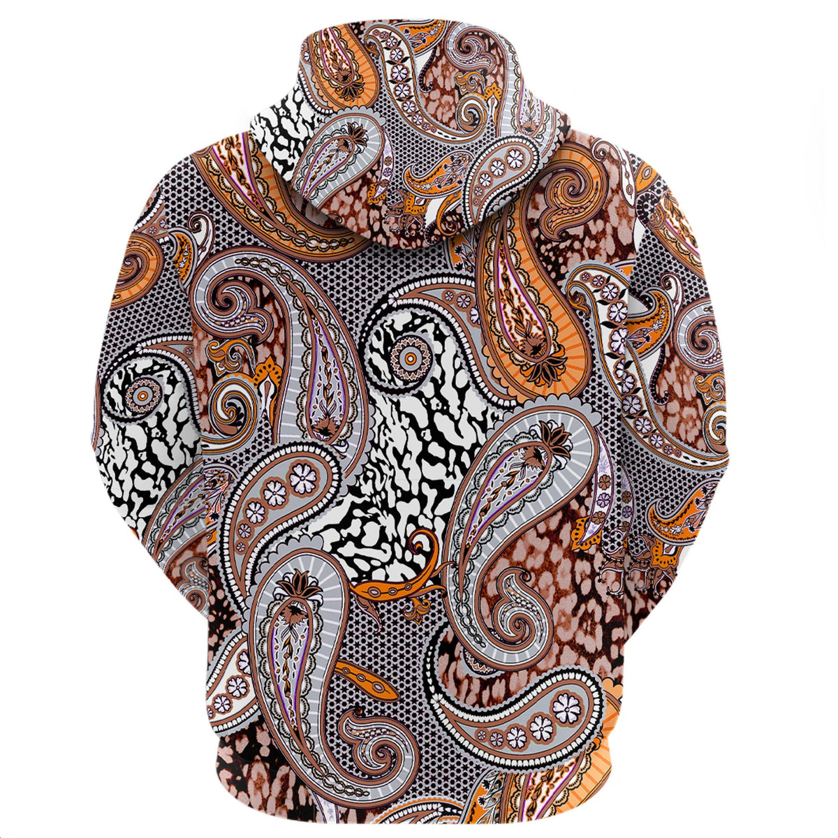 Paisley Bandana Hoodie Pattern Seamless Ver.132 RLT13 - Wonder Print Shop