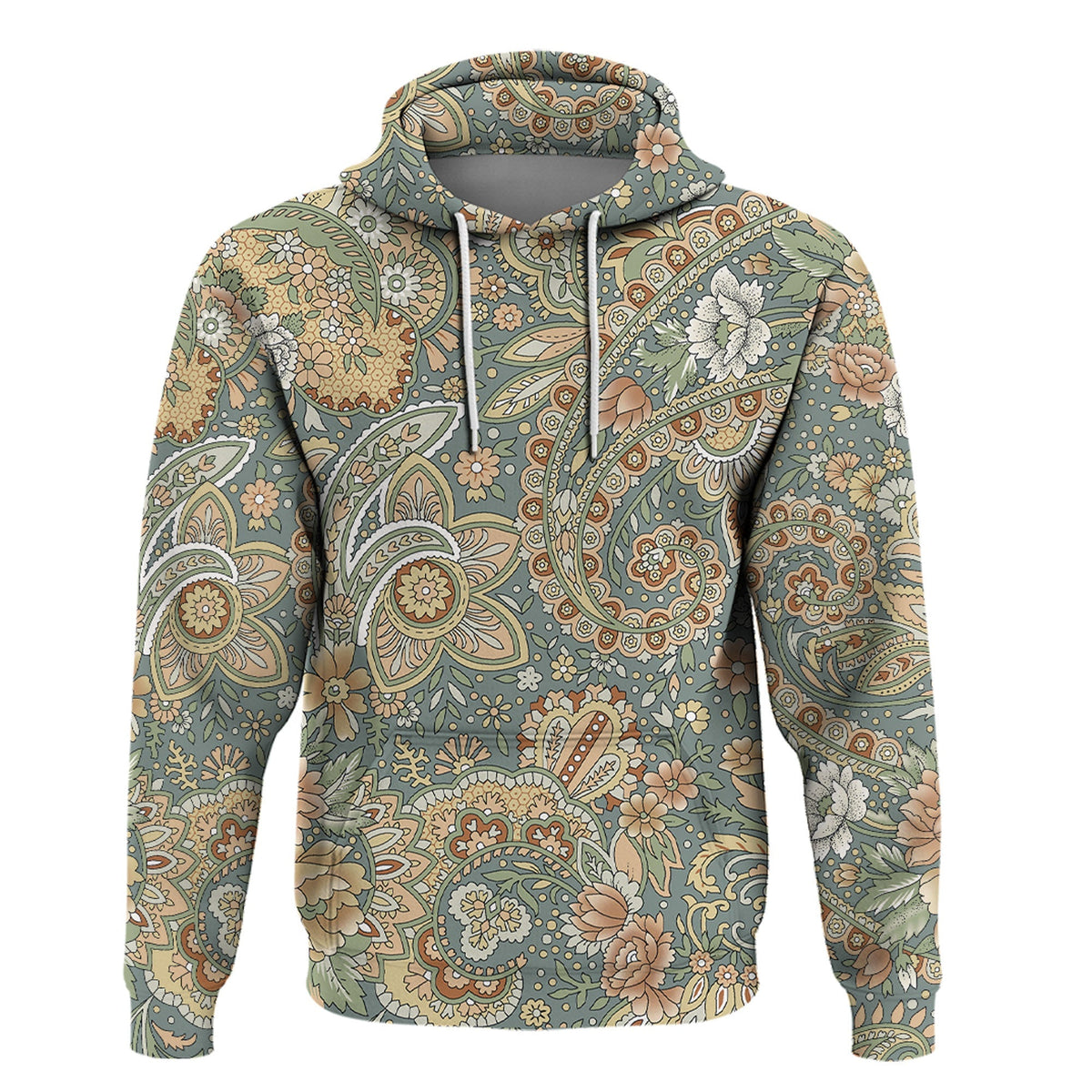 Paisley Bandana Hoodie Pattern Seamless Ver.120 RLT13 - Wonder Print Shop