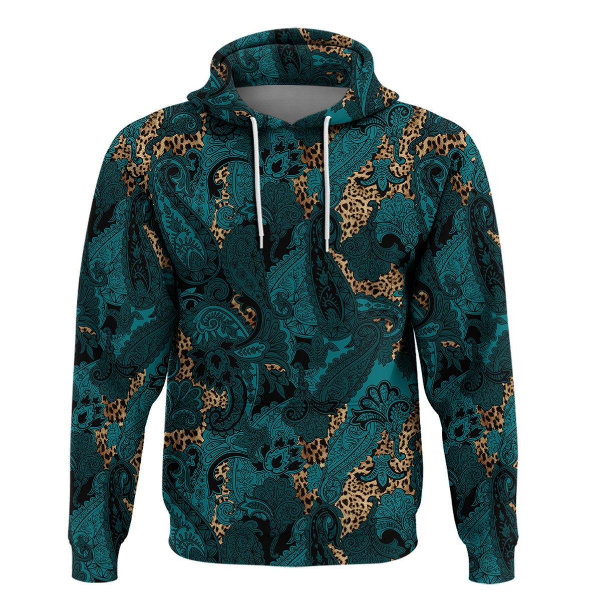 Paisley Bandana Hoodie Pattern Seamless Ver.107 RLT13 - Wonder Print Shop