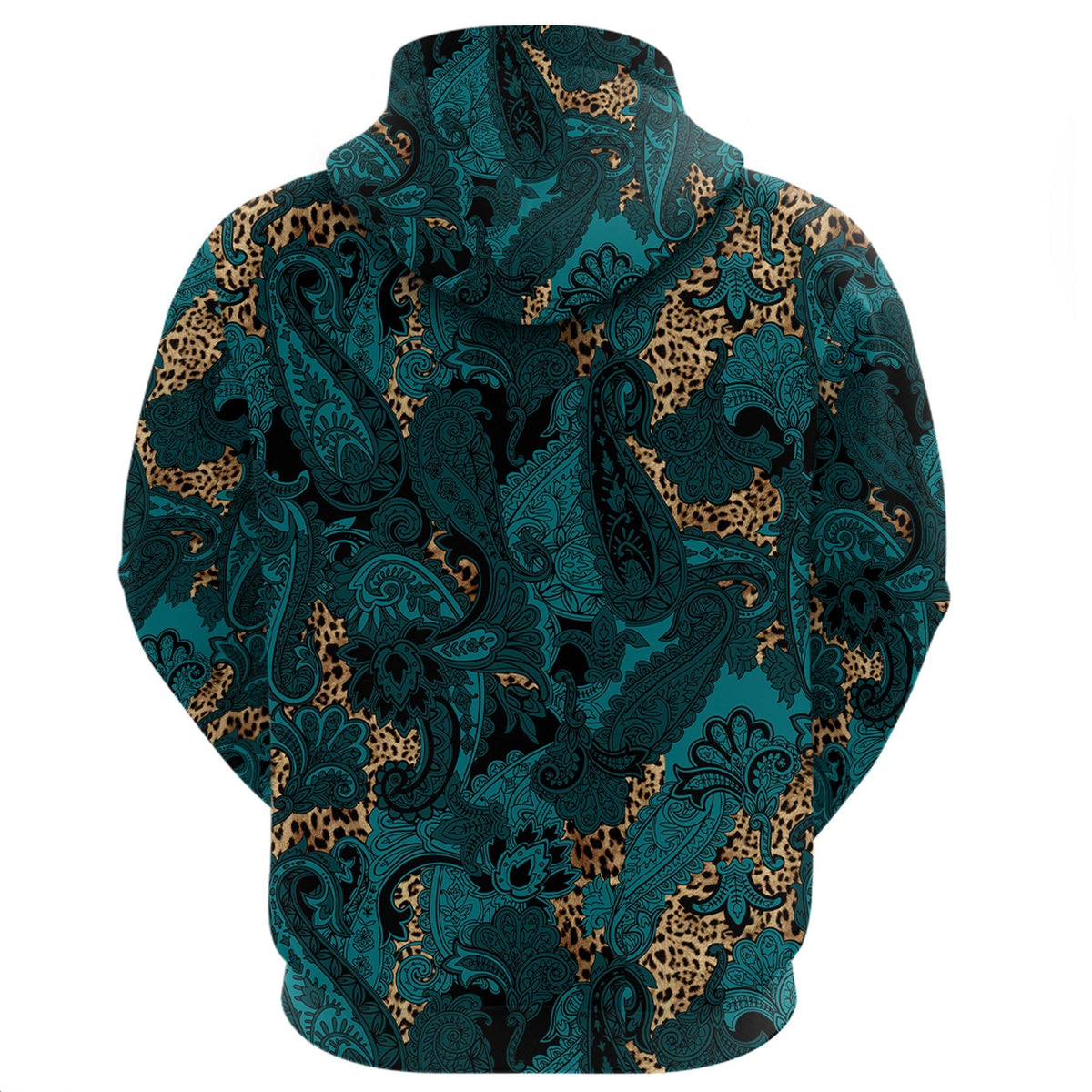 Paisley Bandana Hoodie Pattern Seamless Ver.107 RLT13 - Wonder Print Shop