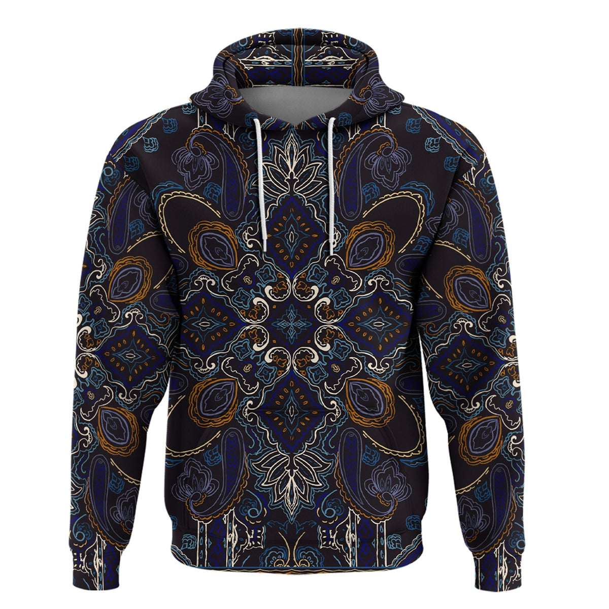 Paisley Bandana Hoodie Pattern Seamless Ver.92 RLT13 - Wonder Print Shop