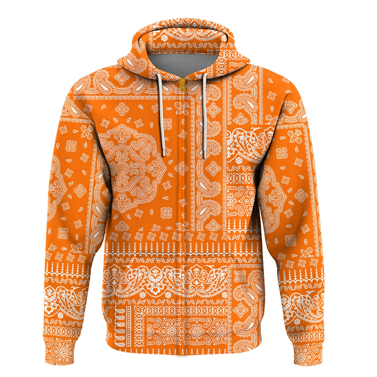 Paisley Bandana Hoodie Pattern Seamless Ver.94 RLT13 - Wonder Print Shop