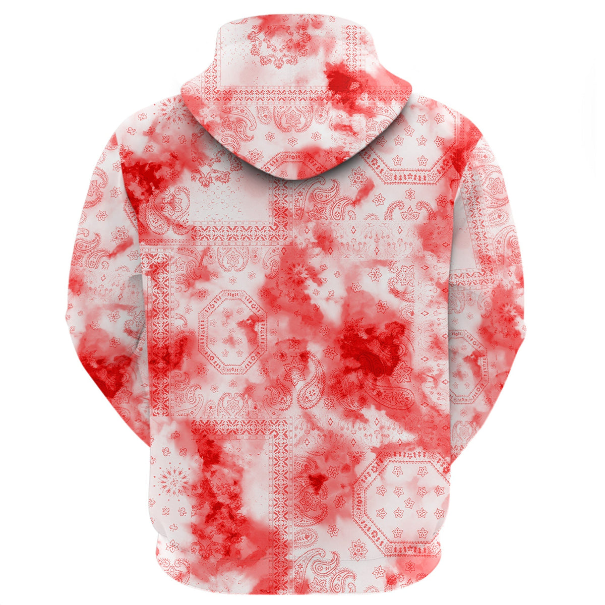 Paisley Bandana Hoodie Pattern Seamless Ver.89 RLT13 - Wonder Print Shop