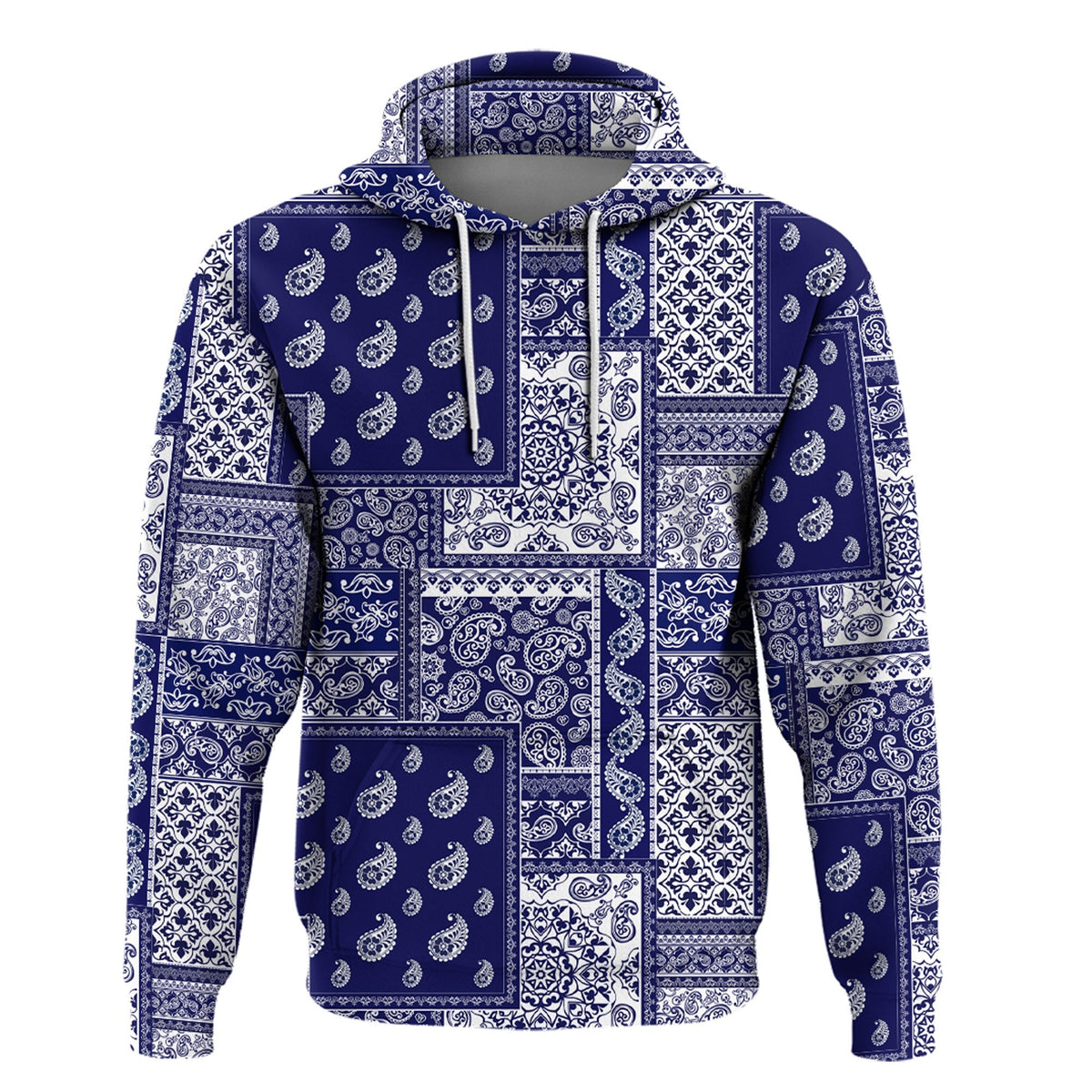 Paisley Bandana Hoodie Pattern Seamless Ver.77 RLT13 - Wonder Print Shop