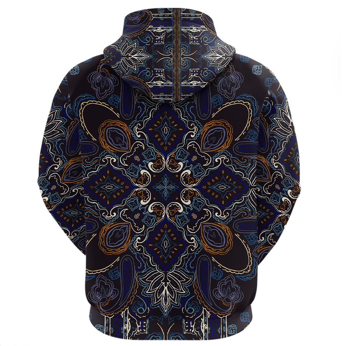 Paisley Bandana Hoodie Pattern Seamless Ver.93 RLT13 - Wonder Print Shop
