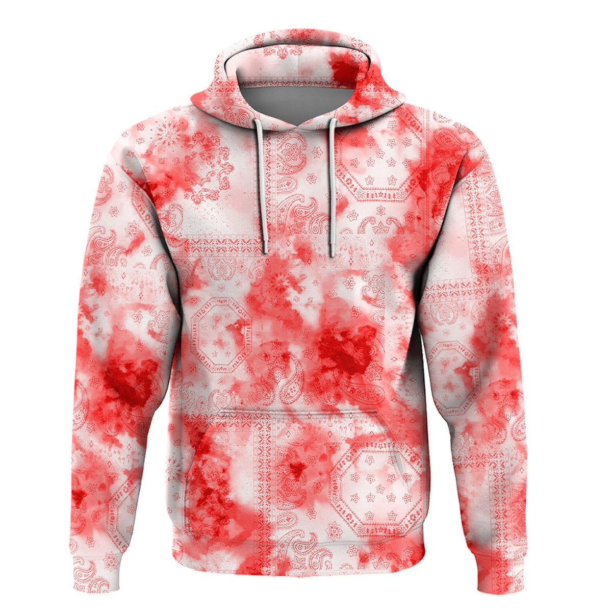 Paisley Bandana Hoodie Pattern Seamless Ver.89 RLT13 - Wonder Print Shop