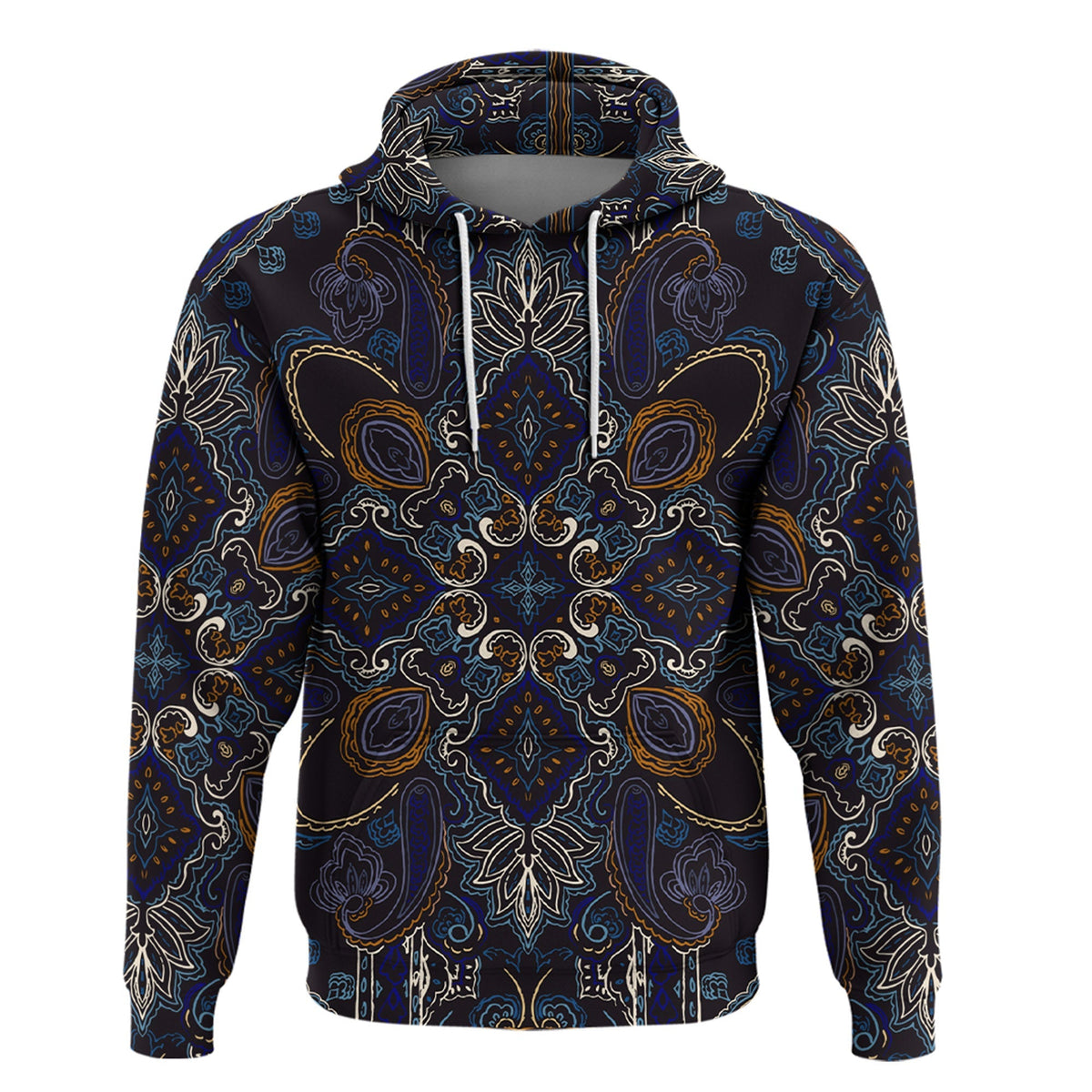Paisley Bandana Hoodie Pattern Seamless Ver.93 RLT13 - Wonder Print Shop