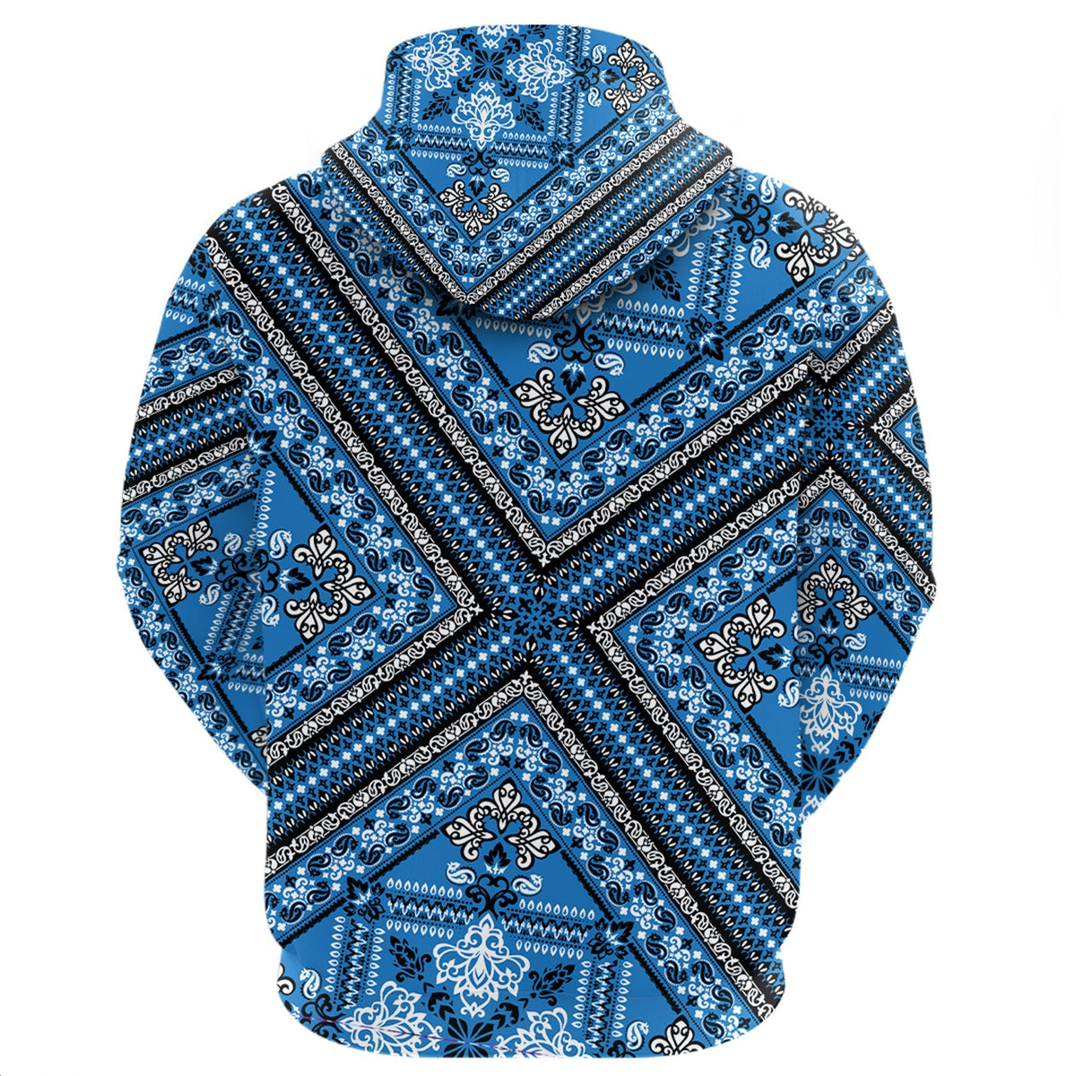 Paisley Bandana Hoodie Pattern Seamless Ver.74 RLT13 - Wonder Print Shop
